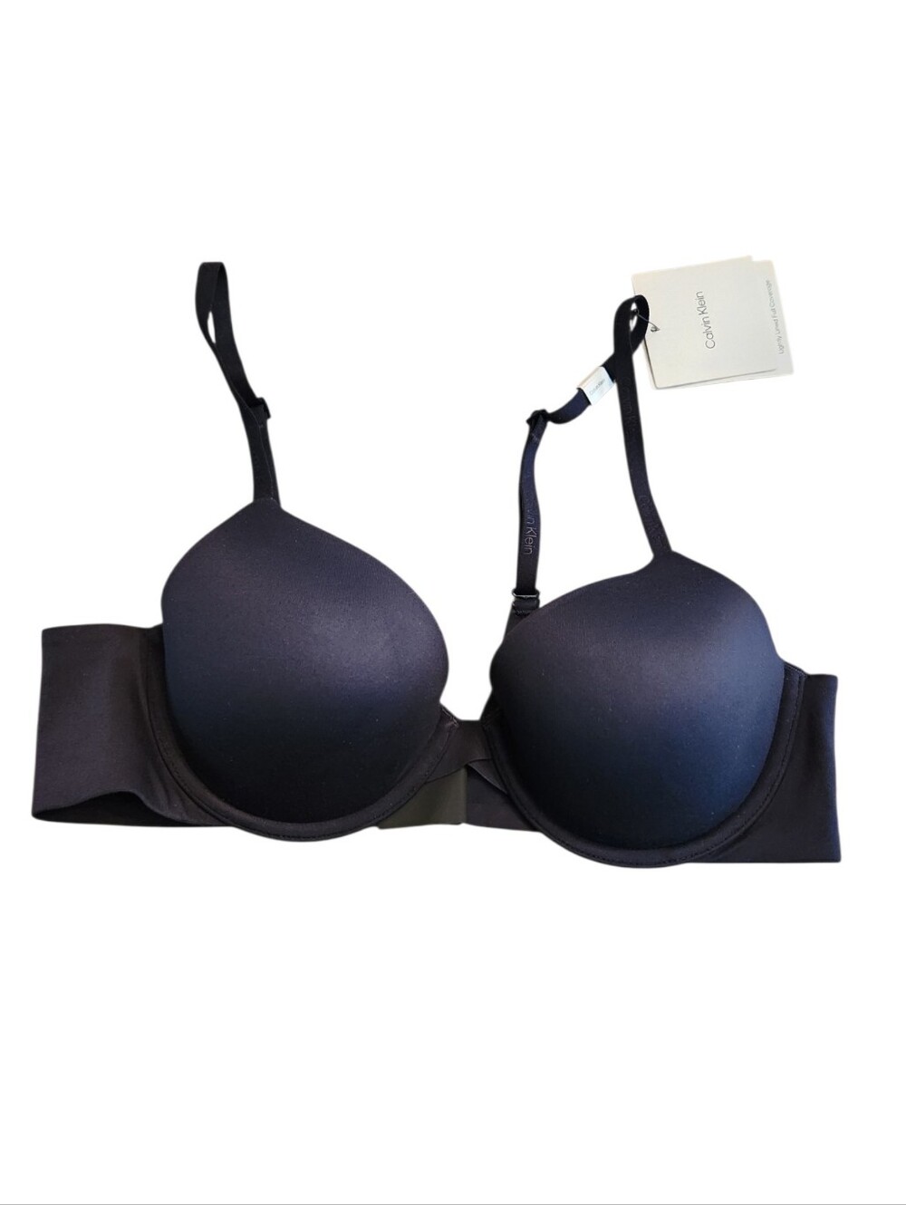 NEW Calvin Klein Full Coverage Underwire T-Shirt Bra Black Size 36A